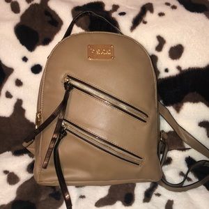 SOLD Tan Bebe Backpack